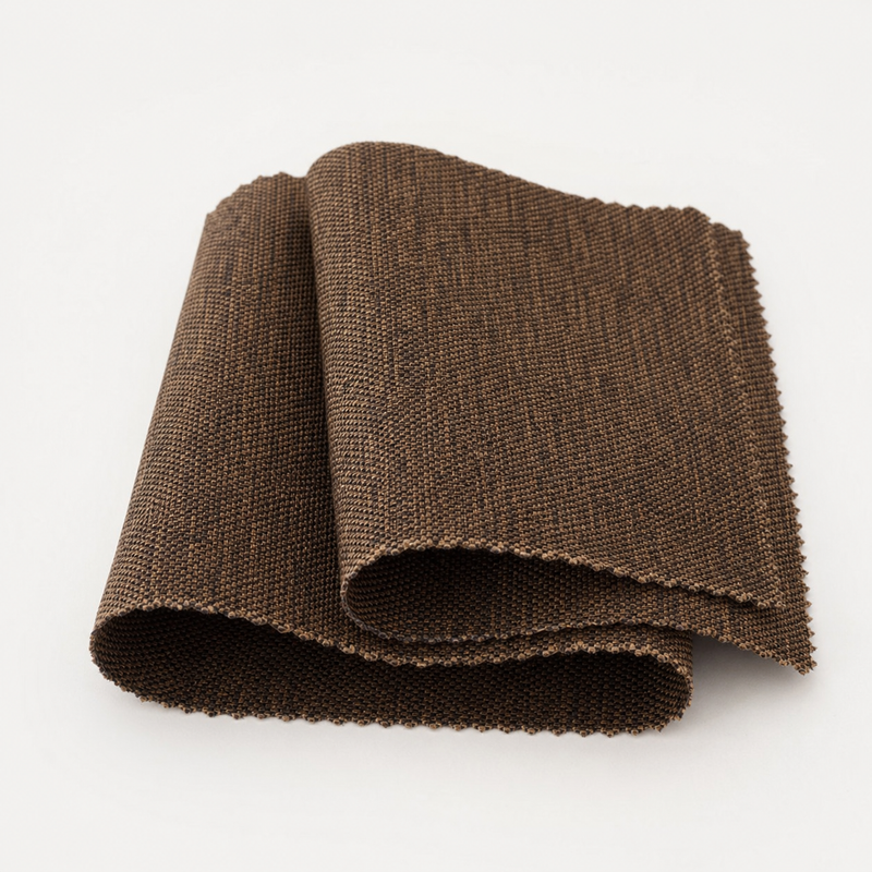 Sunbrella Walnut Brown Tweed 6018-0000 — fabric material