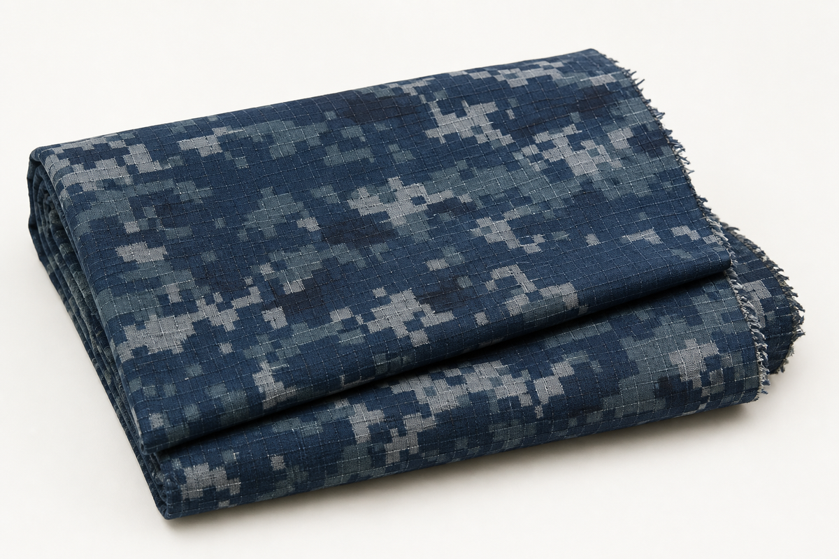 Army Digital Poly/Cotton Twill Fabric — fabric material