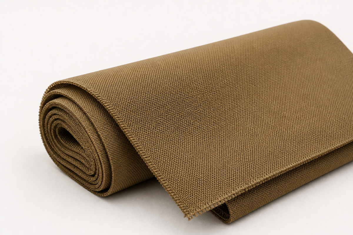500D CORDURA Nylon Fabric — Coyote Brown, 60 in × 6 yd — fabric material