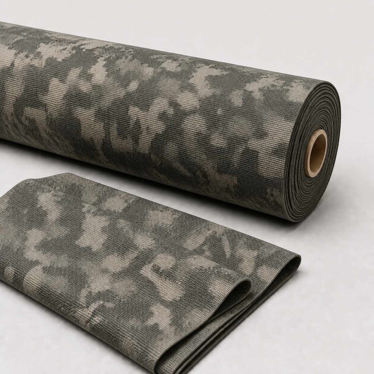 Digital Camo Cotton-Blend Fabric — fabric material