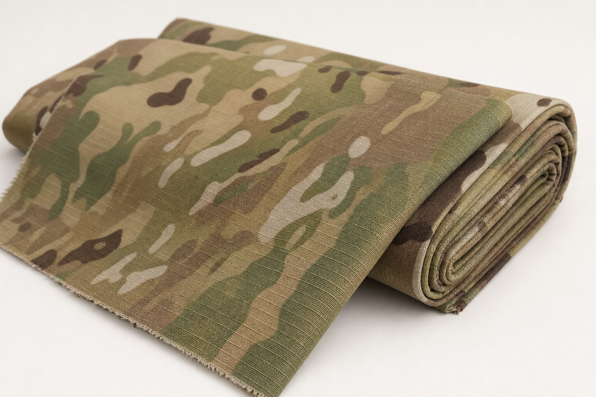 MultiCam OCP NyCo Ripstop Fabric — 65 in × 2.6 yd — fabric material