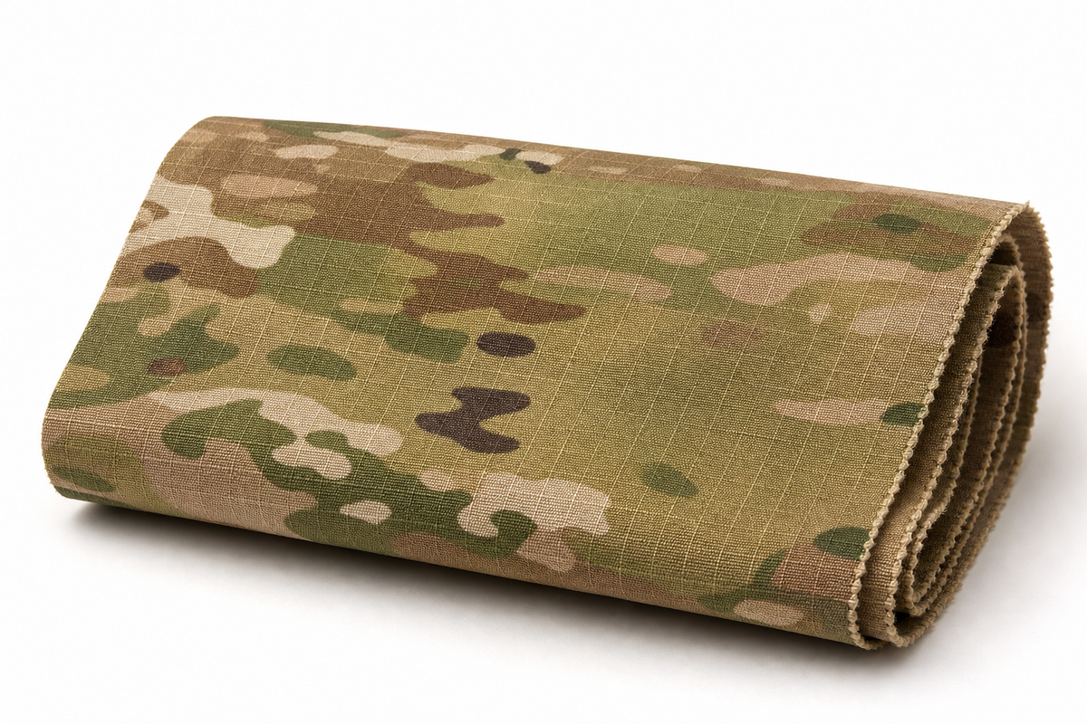 Illustration of OCP camouflage fabric.