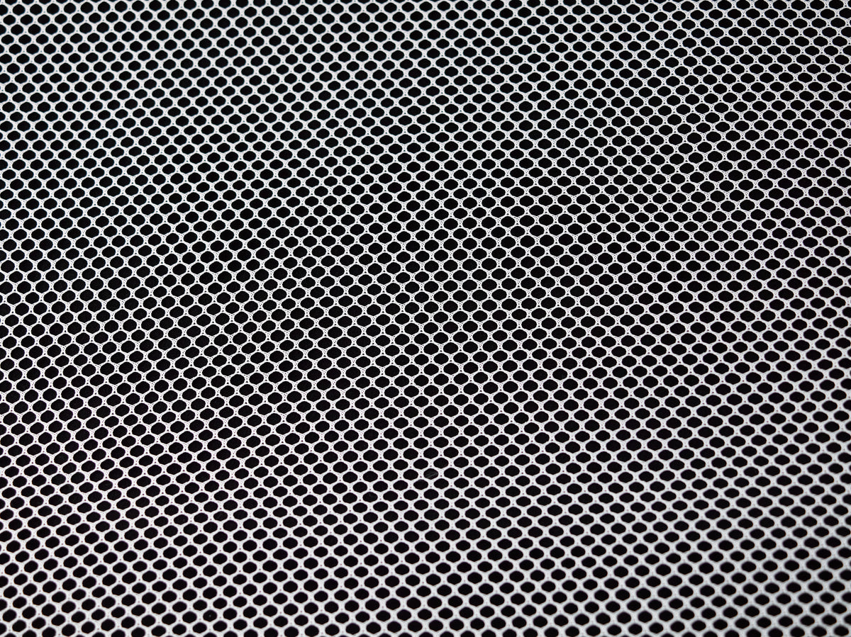 7 MM White Mesh mesh fabric photograph