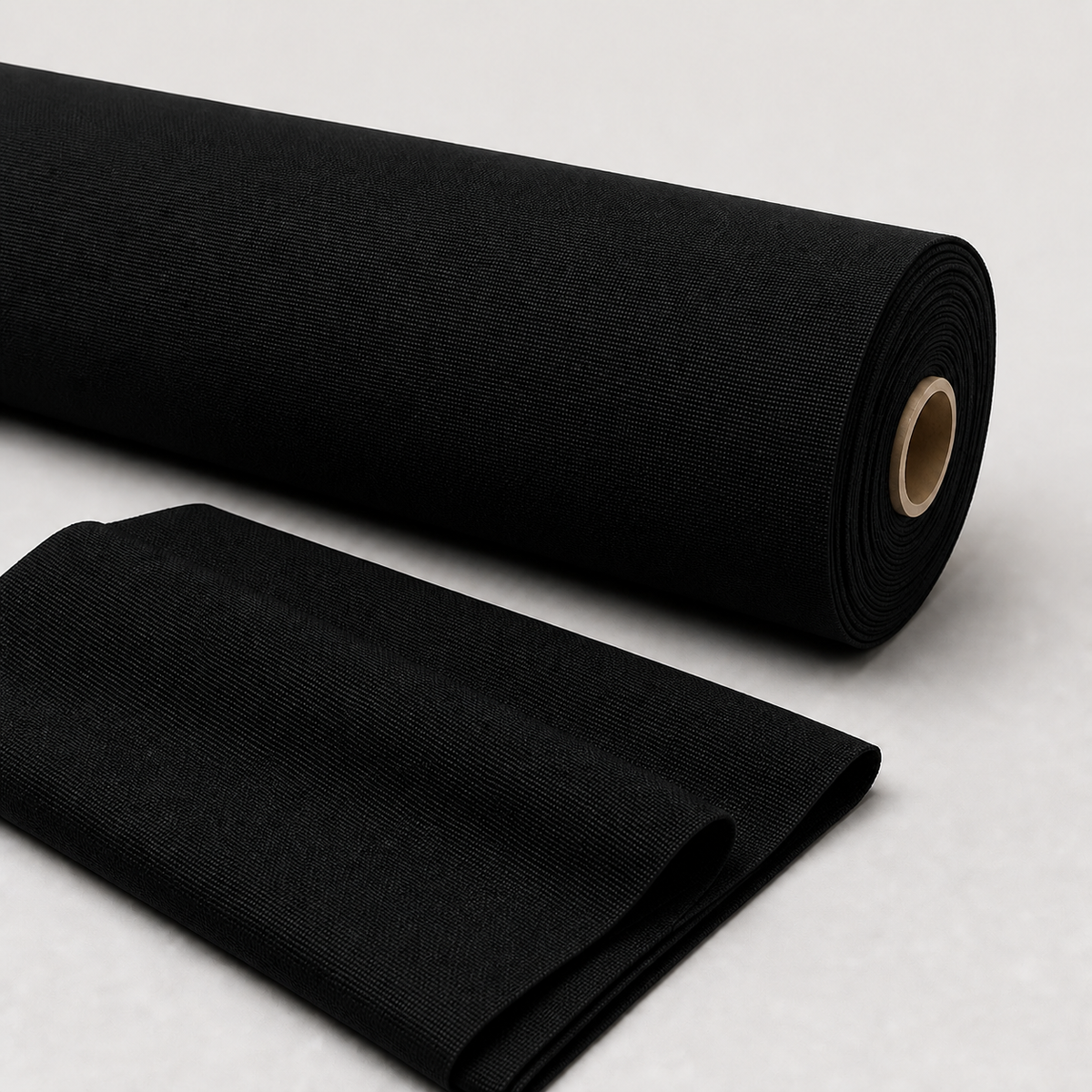 Sunbrella Black 6008-0000 — fabric material