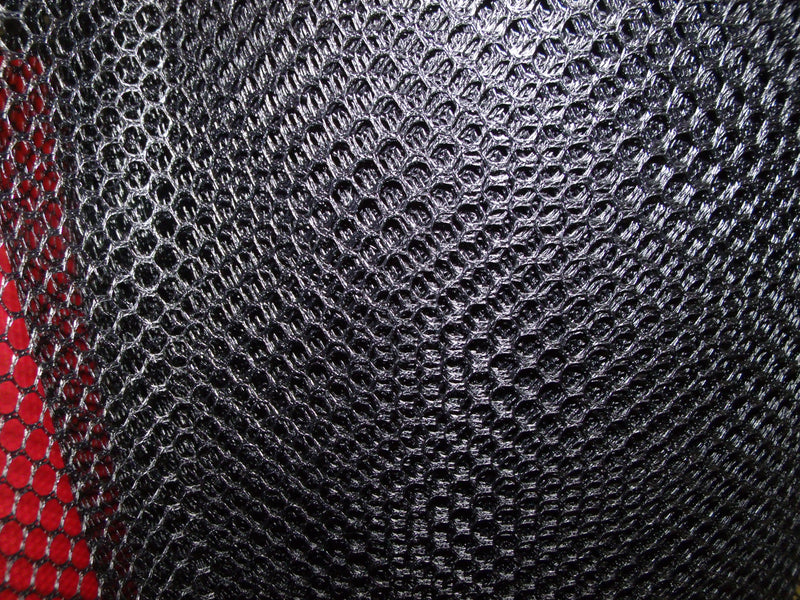 7 mm Black Polyester Mesh — 54 in Wide, By the Yard