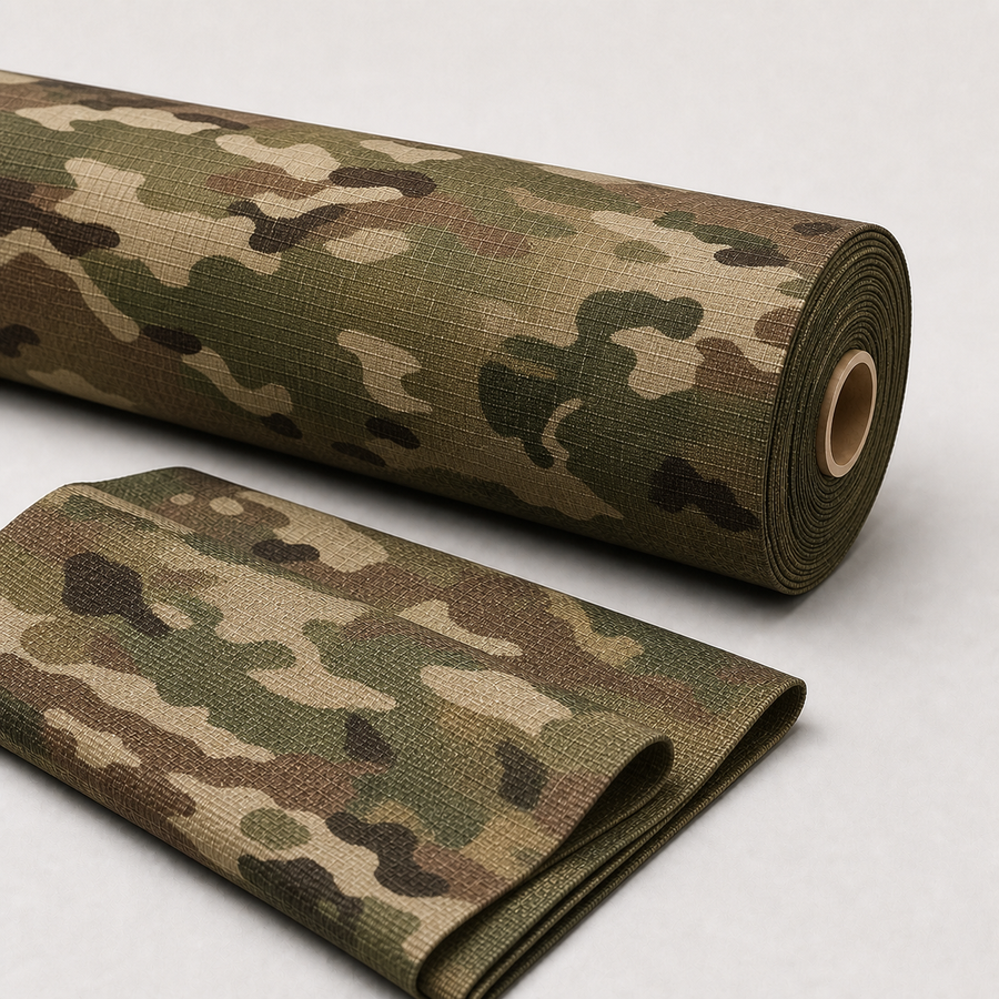 Camouflage and NyCo fabrics