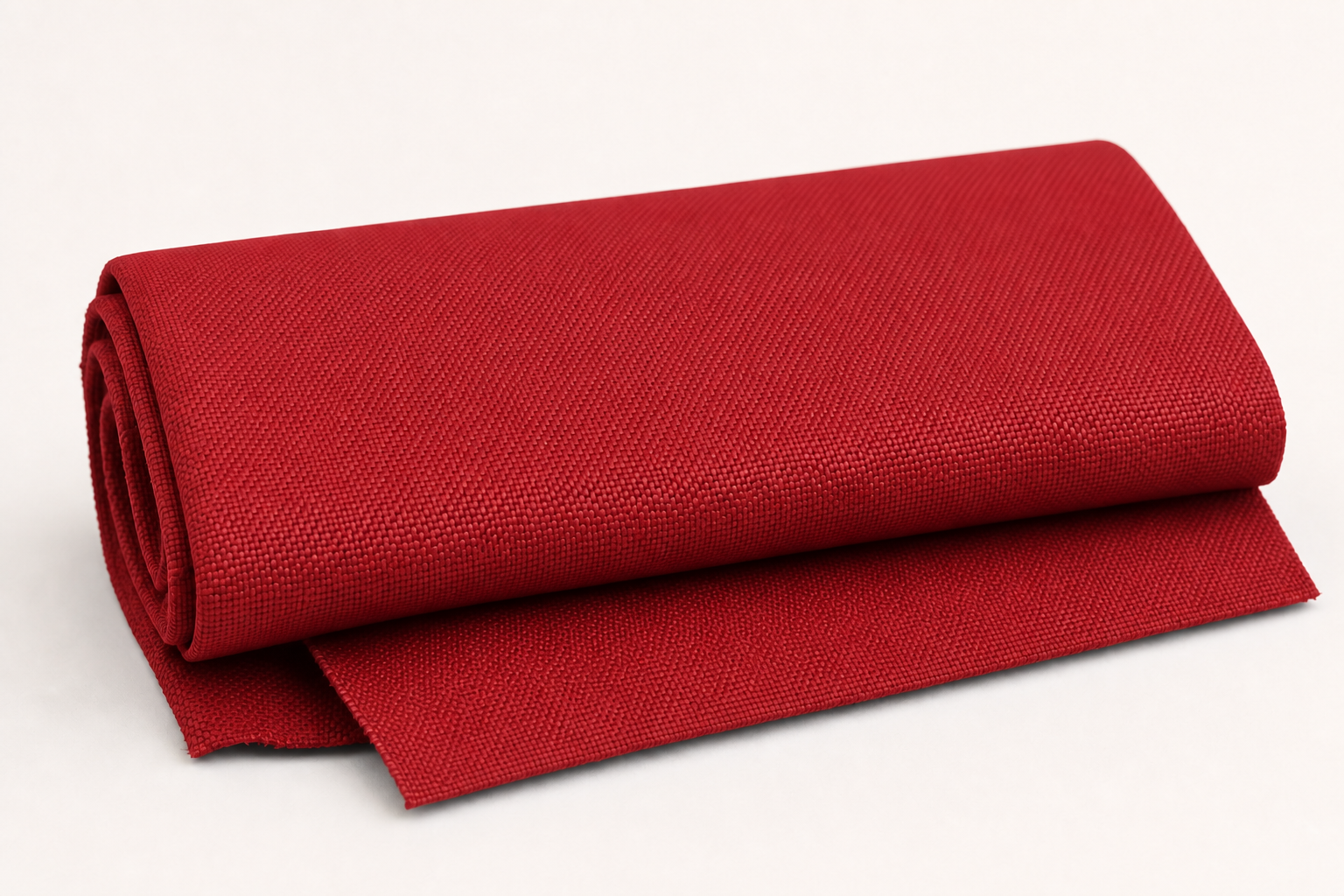 Red fabric texture